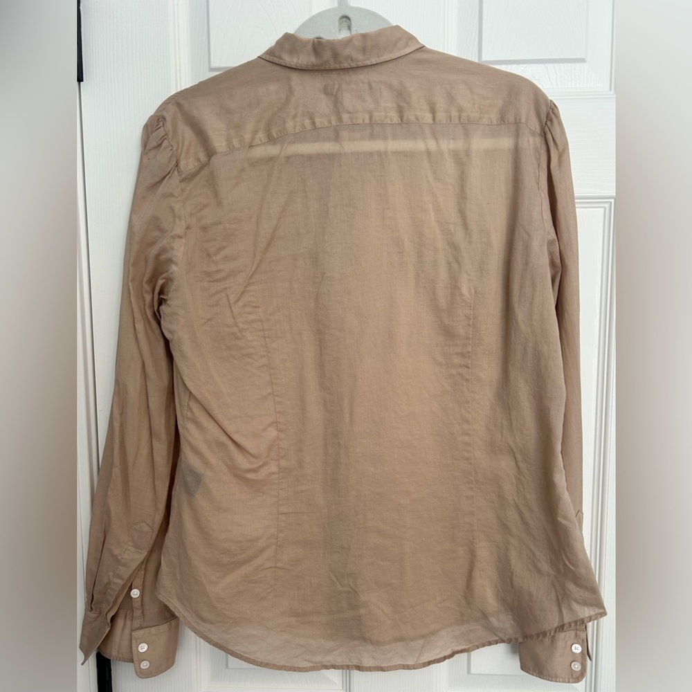 Ralph Lauren Boys Beige Casual Button-Down Shirt size 14 - Picture 4 of 4